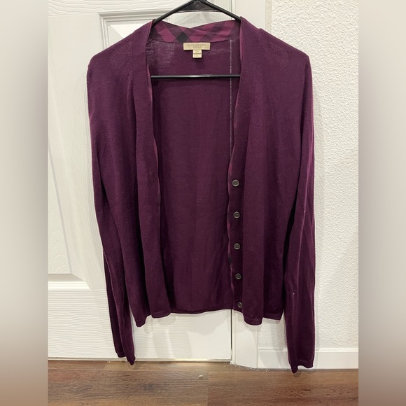 NWOT BURBERRY Brit Cardigan
